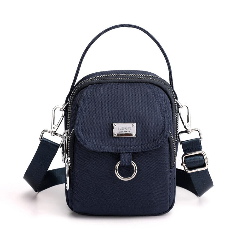 Stylish Leather Crossbody Women's Messenger Purse