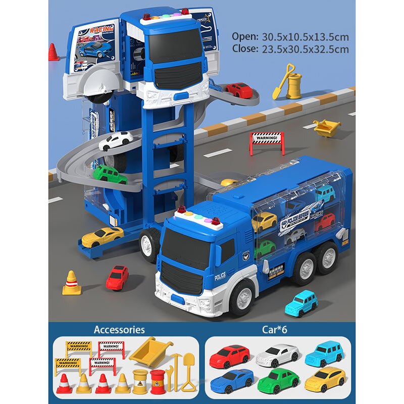 Cool 3-in-1 Stunt Car Toy Set