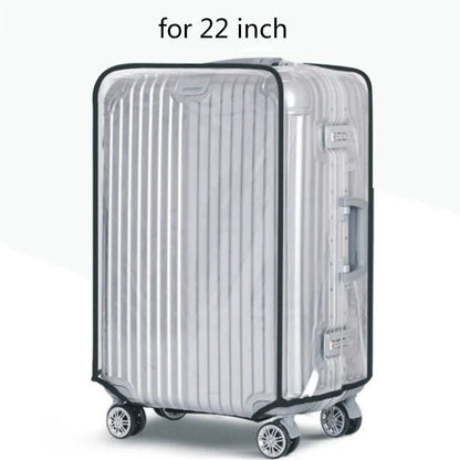 Clear Protective Travel Luggage Cover