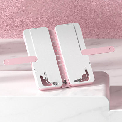 Portable Collapsible Desk Book Stand Organizer Box