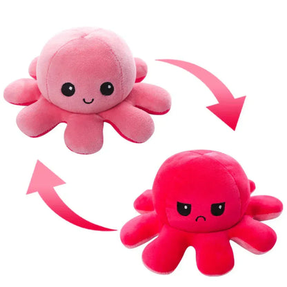 Fun Octopus Plush Toy with 2 Faces