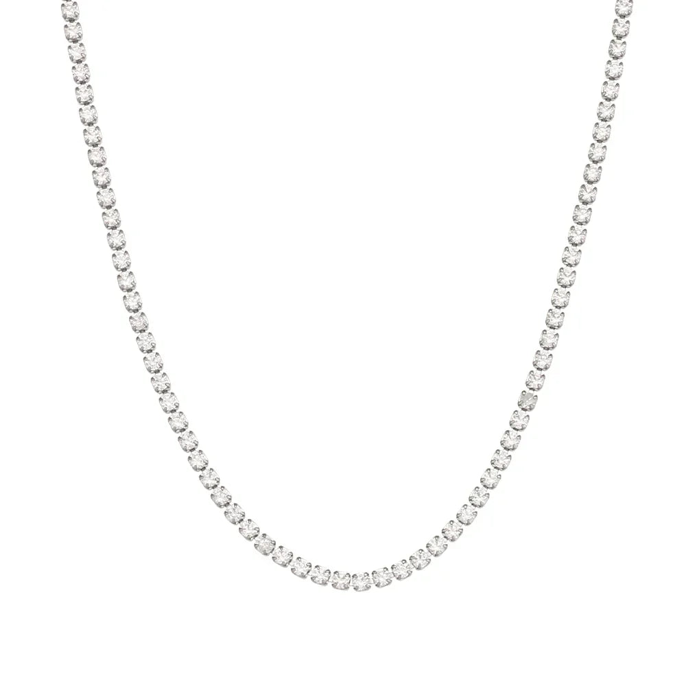 Delicate 2mm Slim Chain Bracelet and Necklace
