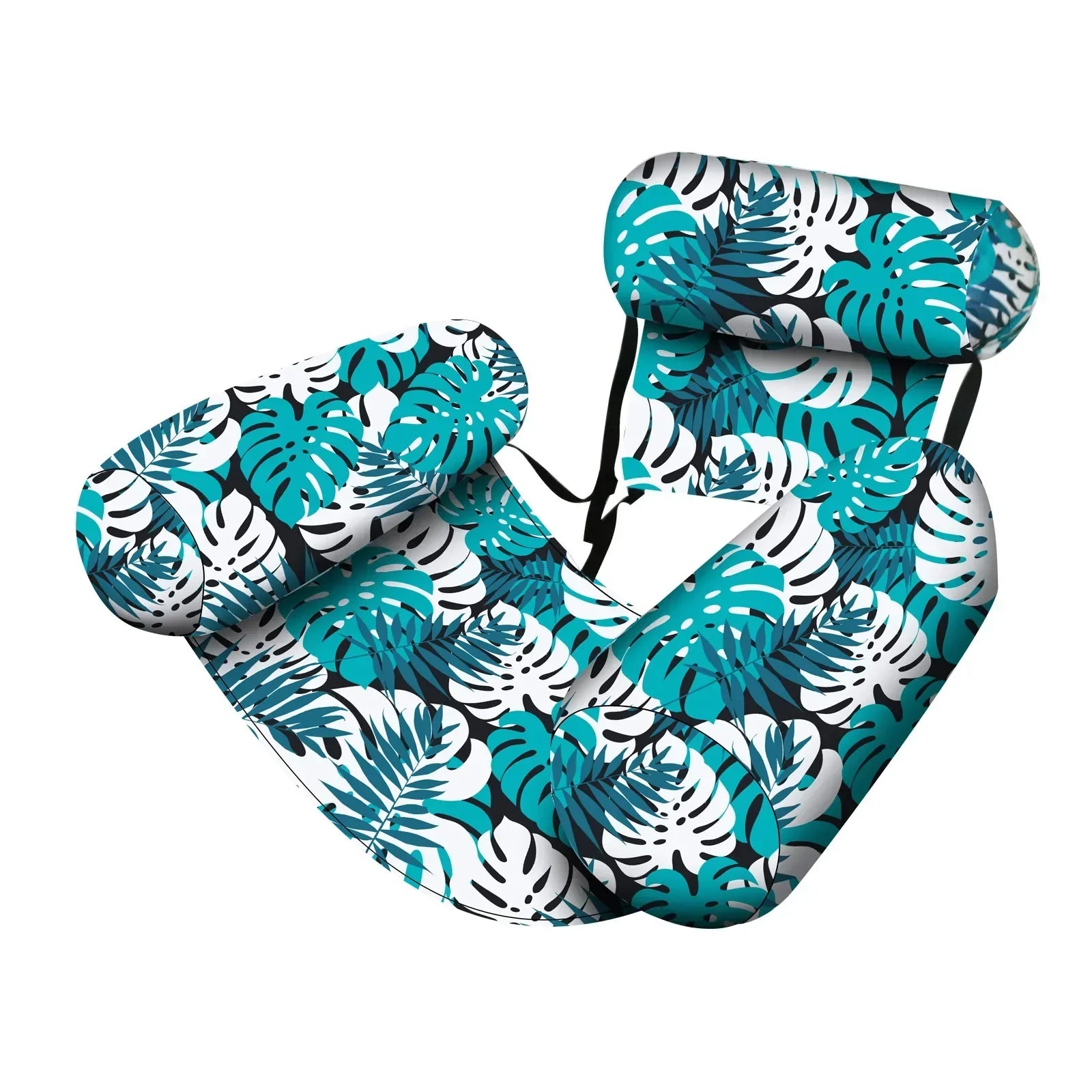 Calm Aqua Leaf Wall Art - Halri