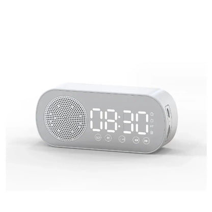 Compact Bluetooth Clock Radio with Speaker