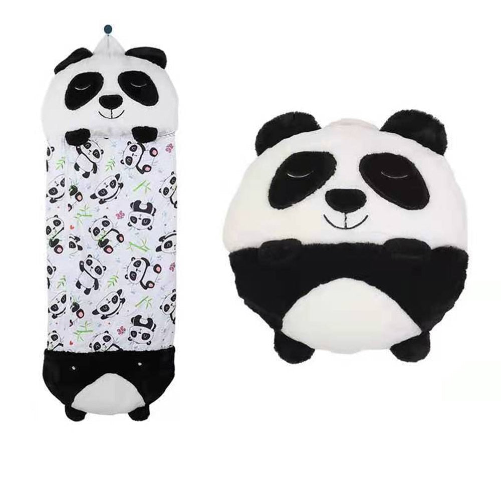 Cozy Kids Sleep Bag with Pillow for Outdoor Fun
