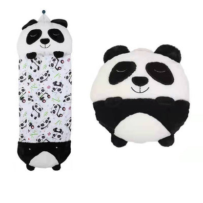 Cozy Kids Sleep Bag with Pillow for Outdoor Fun