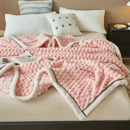 Soft Plush Fall Throw Blanket - Halri