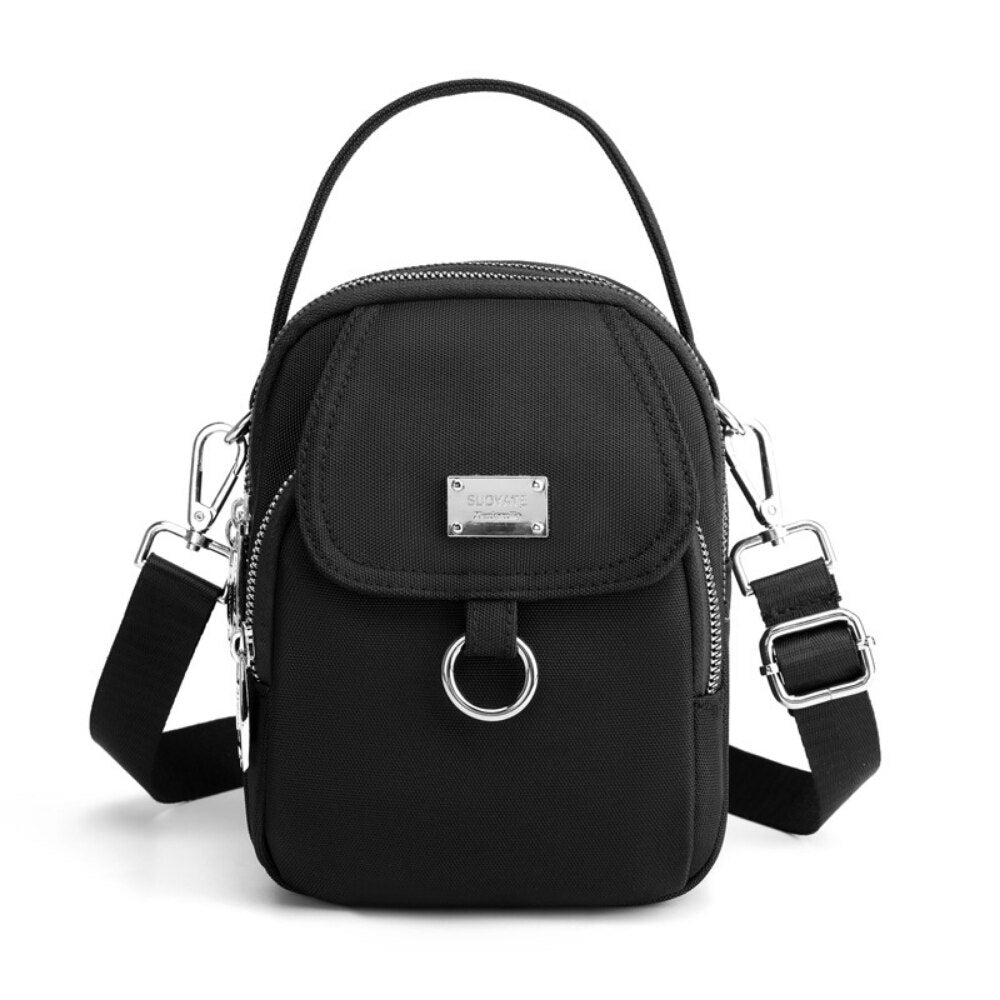 Stylish Leather Crossbody Women's Messenger Purse