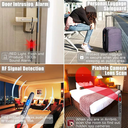 Portable Spy Camera Detector and GPS Tracker Device
