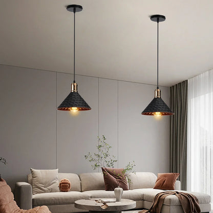 Vintage Metal Pendant Light - Halri