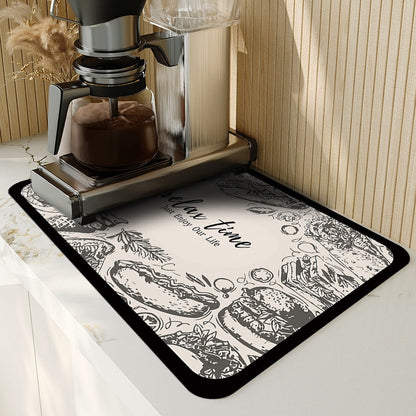 Premium Kitchen Mat for Dry and Safe Dish Storage