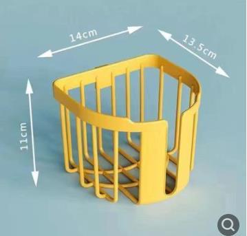 Space-Saving Bathroom Tissue Holder Box