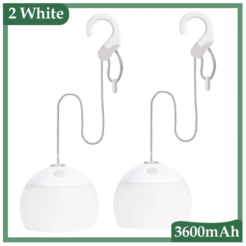 Vintage Outdoor USB Rechargeable Camping Lamp