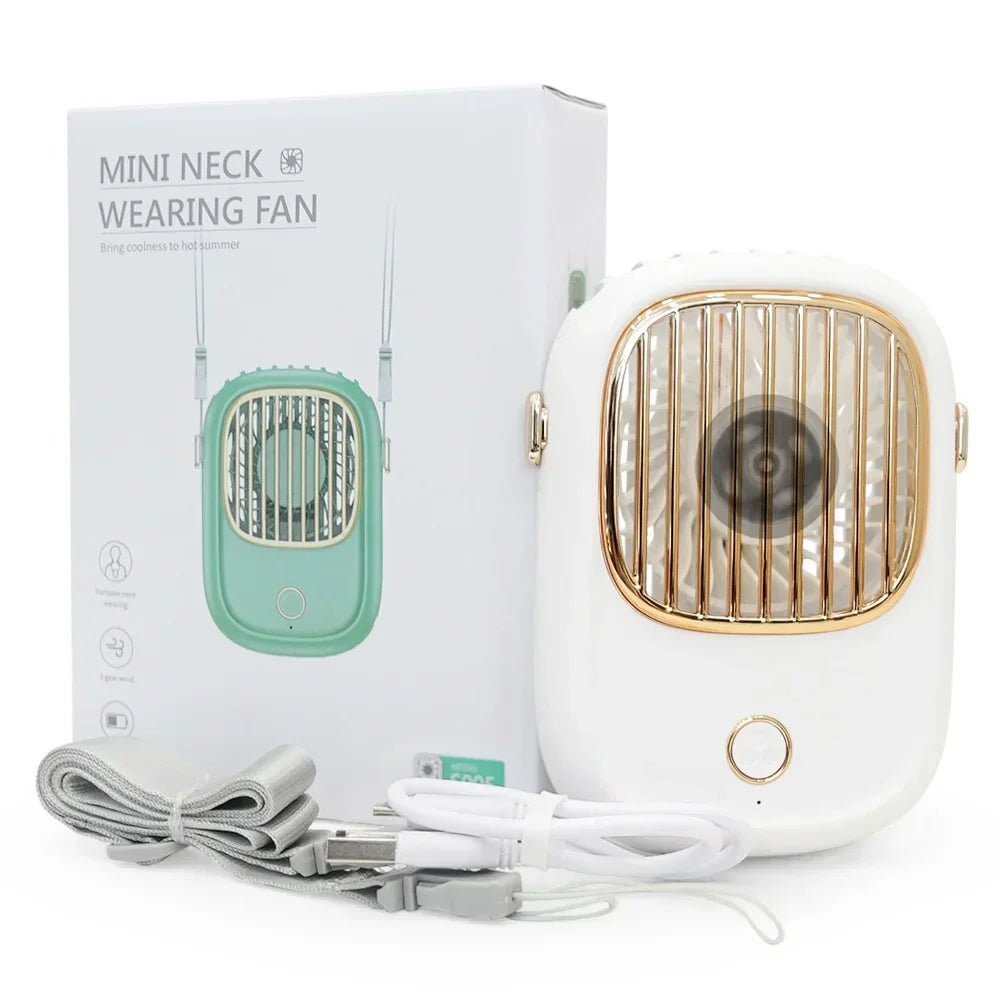 Compact Personal Neck Fan for Cooling On-The-Go - Halri