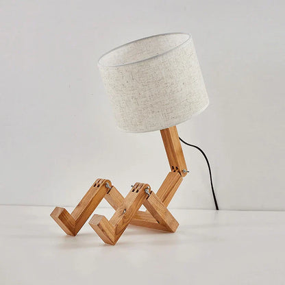 Fun Wooden Desk Lamp for Home Office - Halri