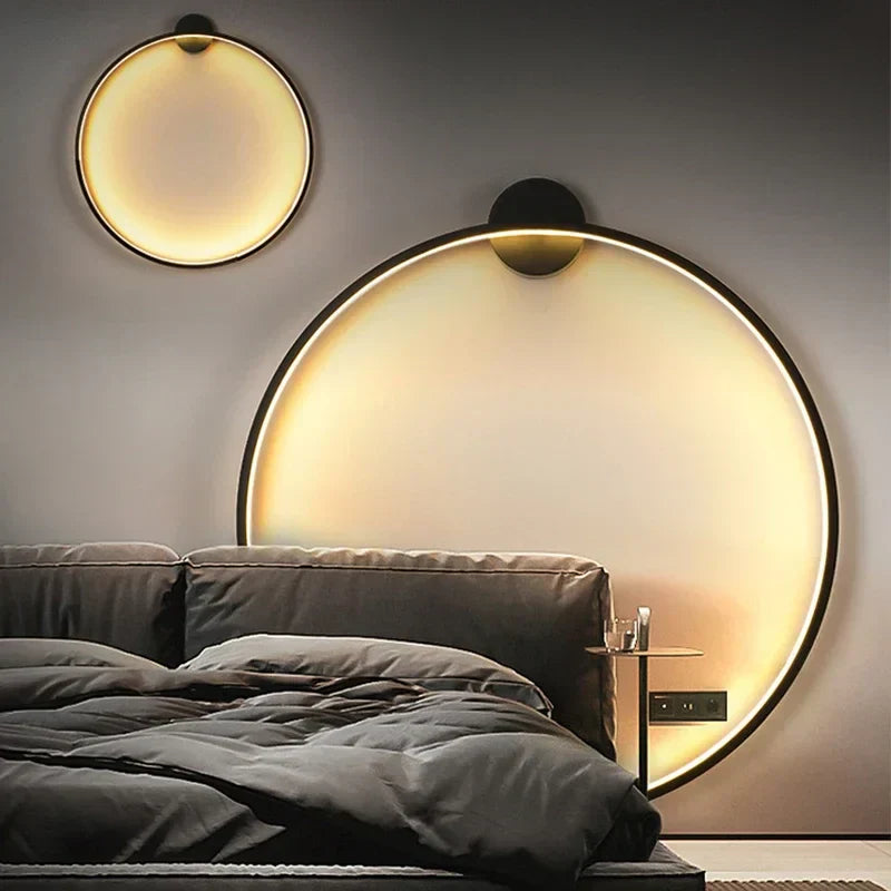 Simple Round LED Wall Light - Halri