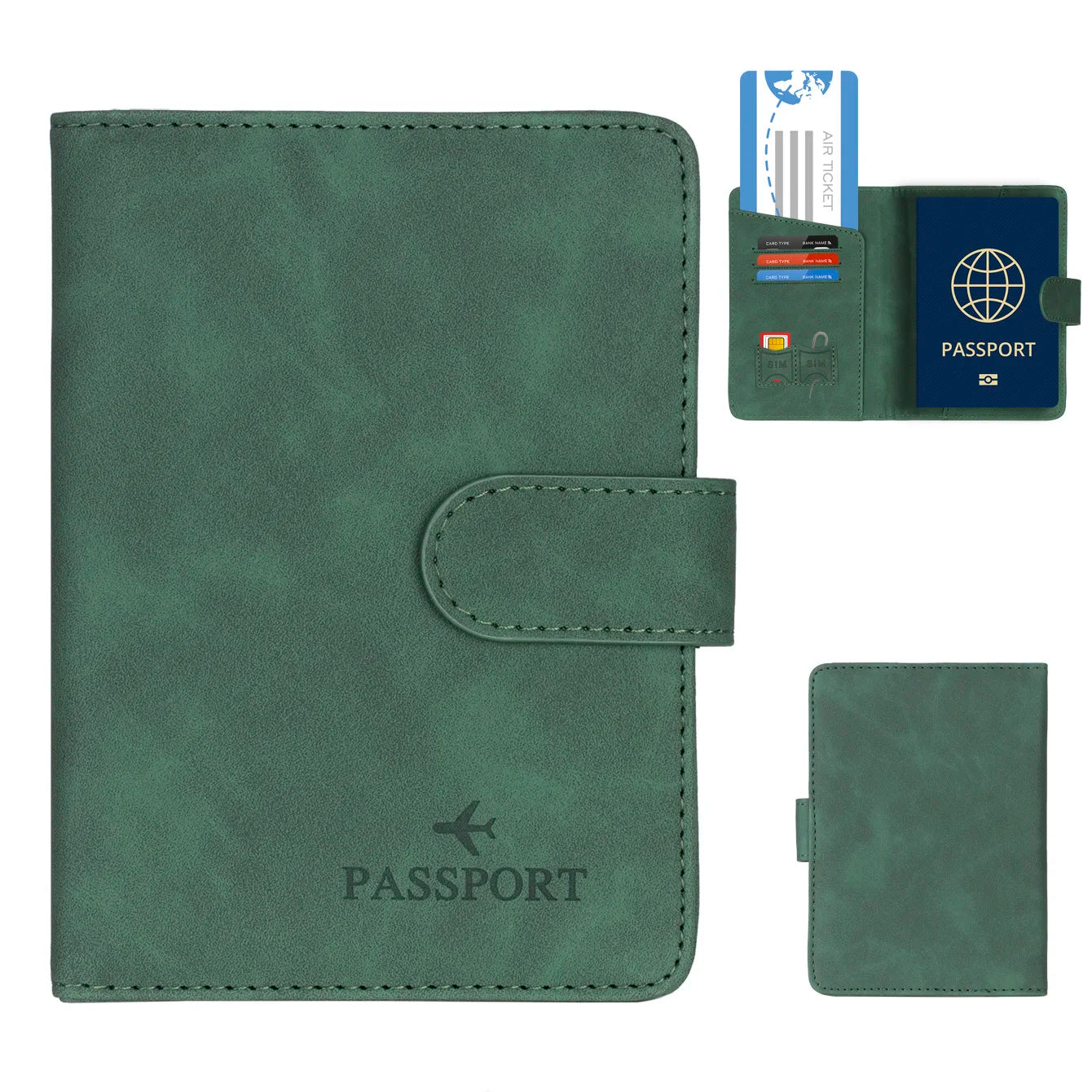 Stylish RFID Passport Holder for Men and Women - Halri