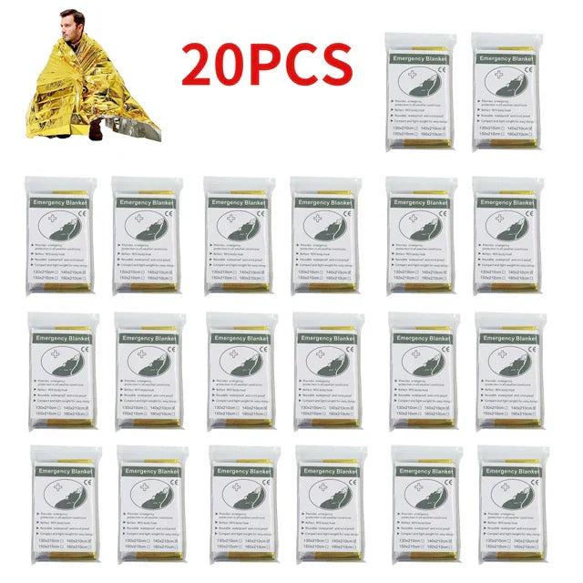 Warm Survival Blanket for Emergency Use