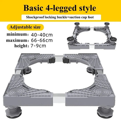 Universal Appliance Roller with Locking Wheels & Leveling Feet - Halri
