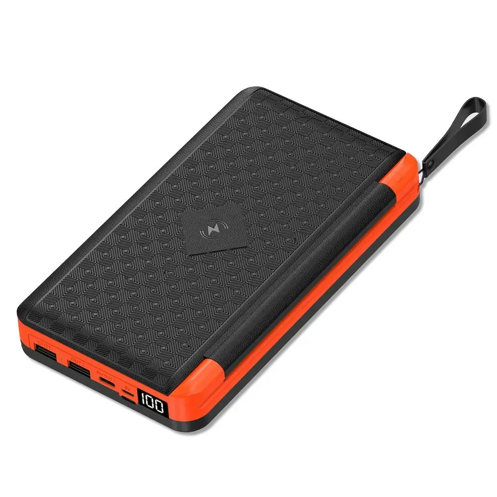 Portable Solar Power Bank 15W Waterproof Charger