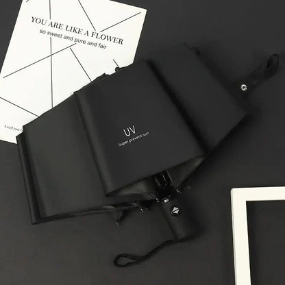 Compact Rain and Windproof Travel Umbrella