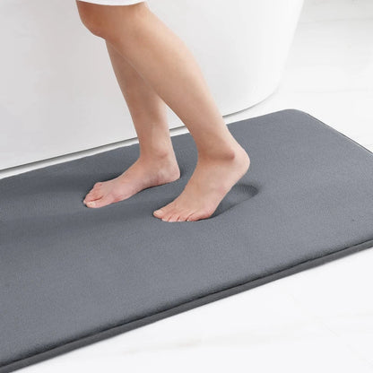 Gentle Grip Bathroom Mat for Slip Resistant Floors - Halri