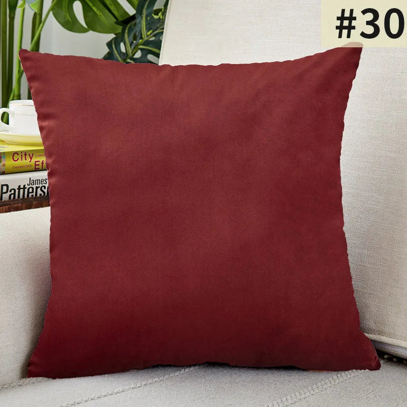 Soft Velvet Pillow Cover for Home Decor
