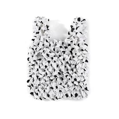 Small Floral Elastic Tote Shopping Bag