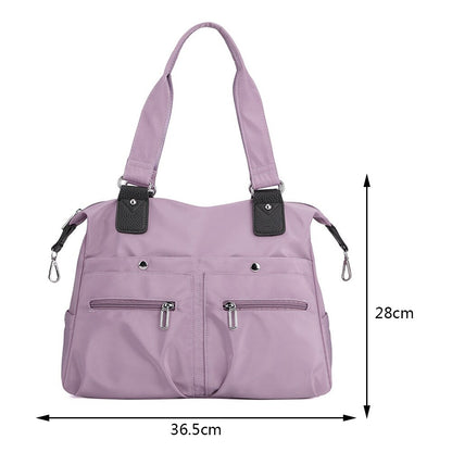 Tough Water Resistant Big Tote Handbag - Halri