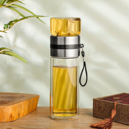 Insulated Stainless Steel Travel Tea Bottle - Halri