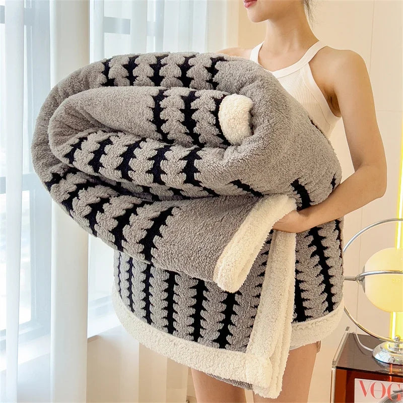 Plush Fleece Blanket Super Soft Throw Blanket