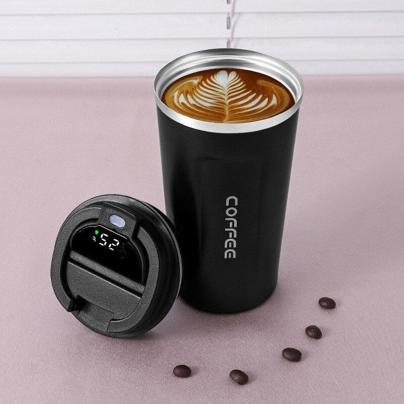 Intelligent LED Thermal Smart Coffee Mug - Halri