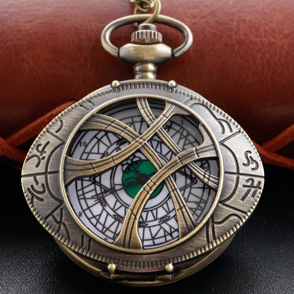 Vintage Inspired Steampunk Pocket Watch Pendant
