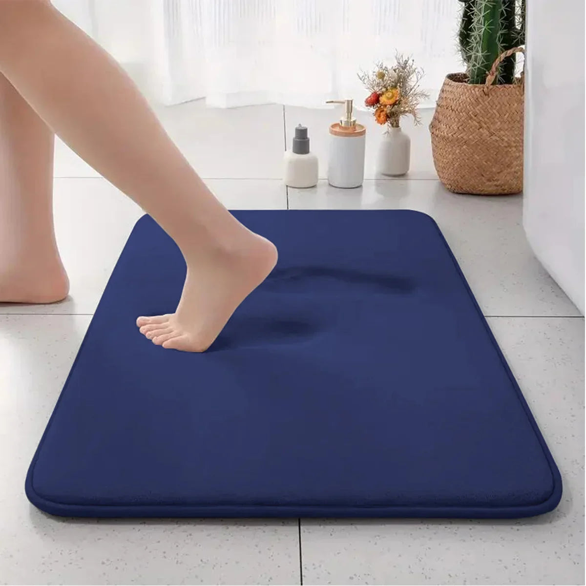 Plush Soft Anti-Slip Bathroom Mat