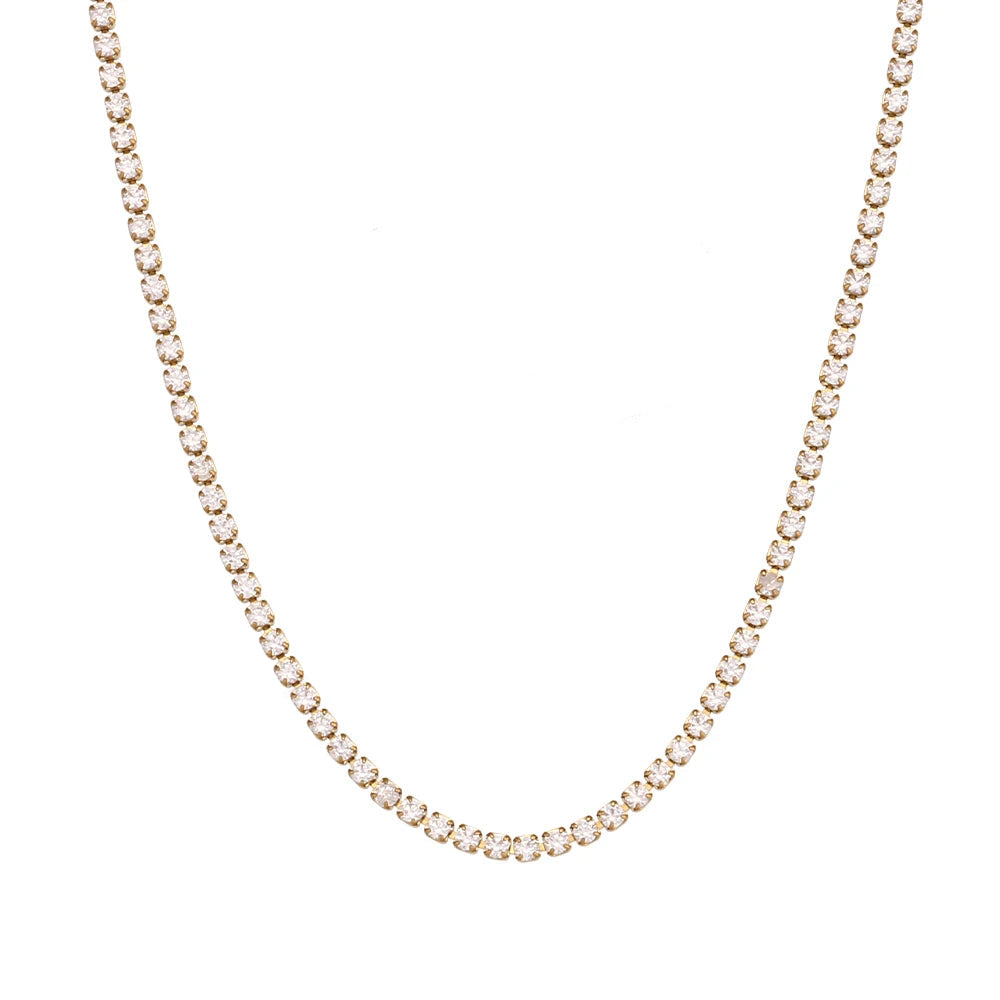 Delicate 2mm Slim Chain Bracelet and Necklace - Halri