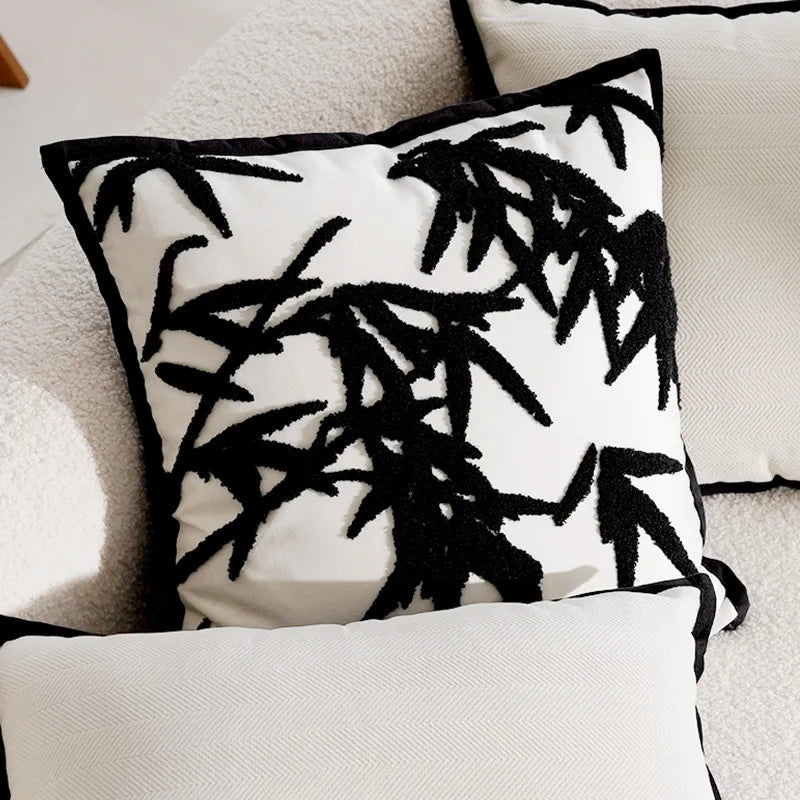 Elegant Horse Pattern Throw Pillow for Home Decor