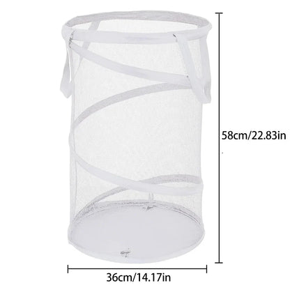 Portable Folding Laundry Hamper with Handles