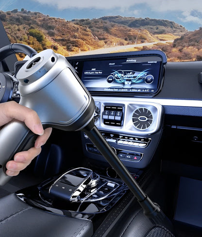 Portable Rechargeable Vacuum for Car and Home Use - Halri