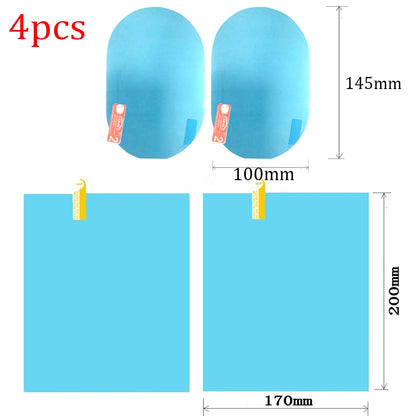 Clear Waterproof Car Window Sticker Film