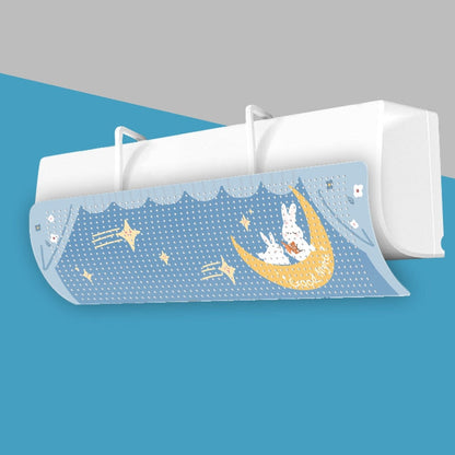 Adjustable AC Light Blocker Shield