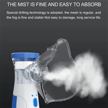 Compact Rechargeable Nebulizer for Kids and Adults
