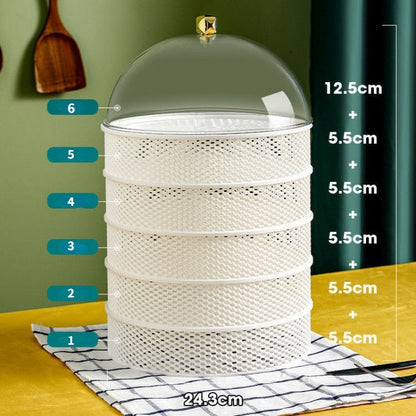 Clear Stackable Kitchen Food Lids