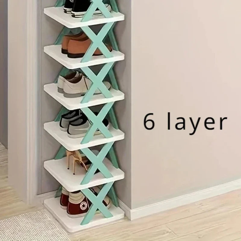 Space Saving Foldable Shoe Rack Storage - Halri