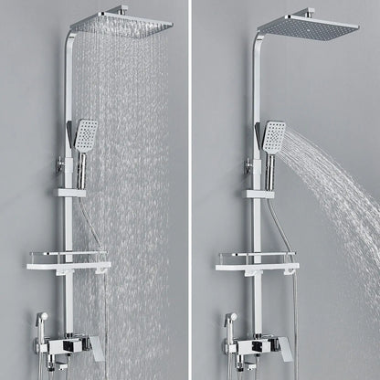 Premium Rain Shower Head Set with 4 Spray Modes - Halri