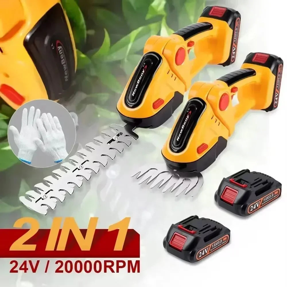 Easy Cut Cordless Lightweight Handheld Lawn Mower - Halri