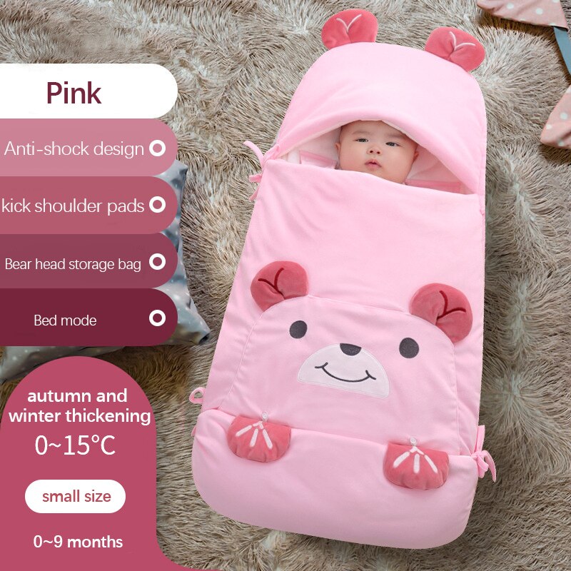 Cozy Teddy Soft Sleep Bag