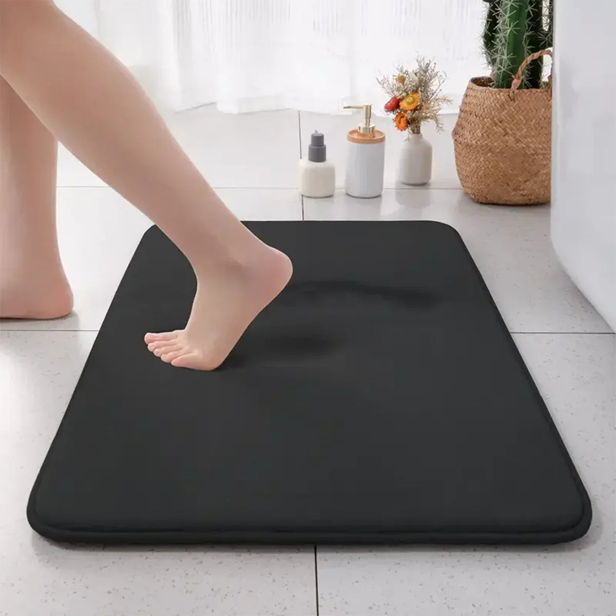 Plush Soft Anti-Slip Bathroom Mat