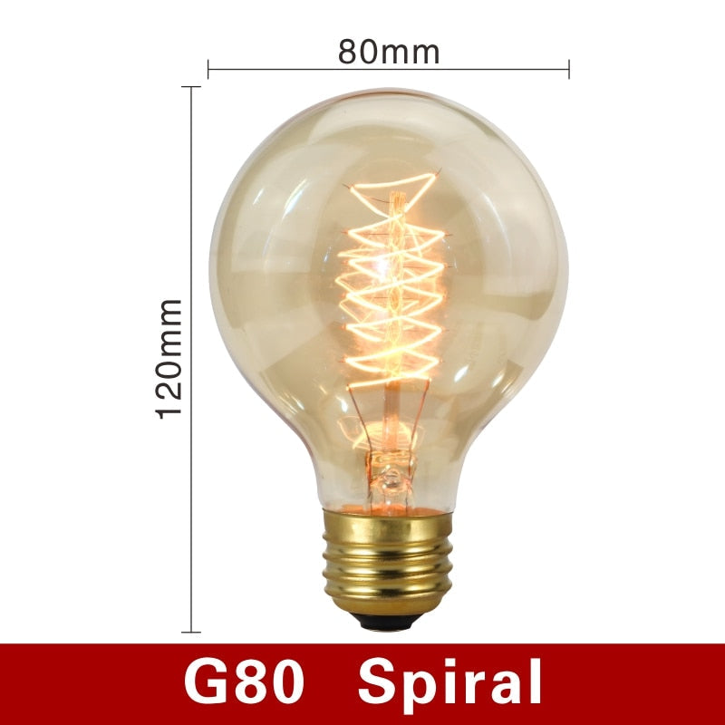 Retro Style Edison Bulbs