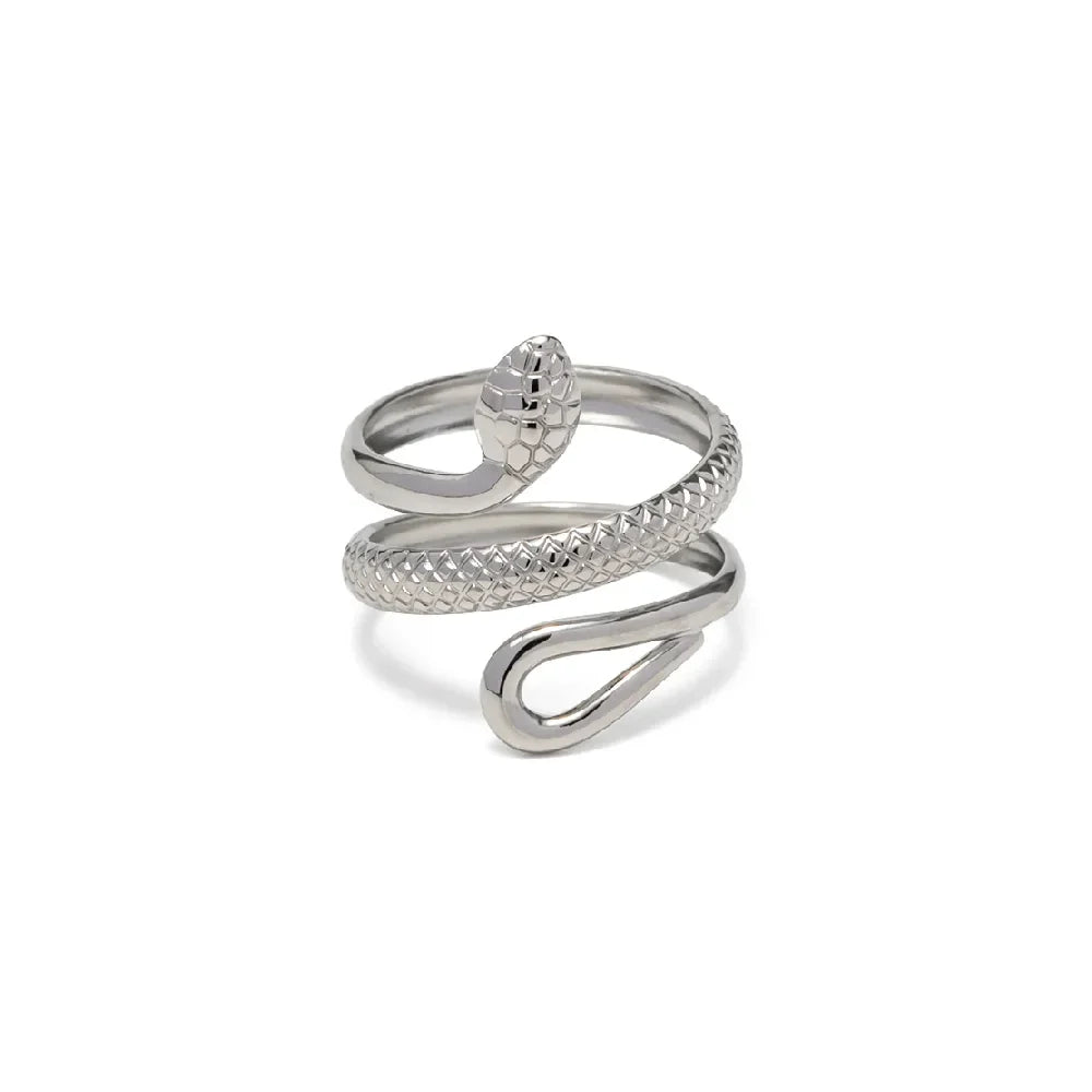 Flexible Coiled Snake Style Ring