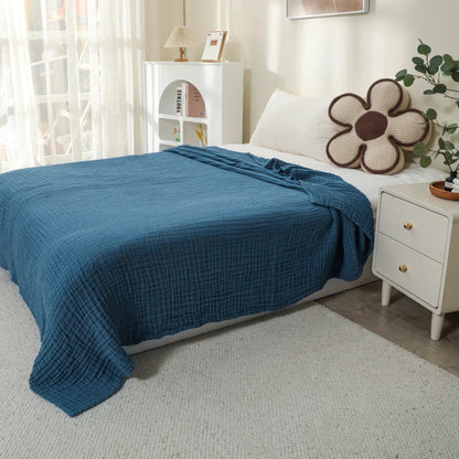 Soft Cotton Blanket for Bed and Sofa